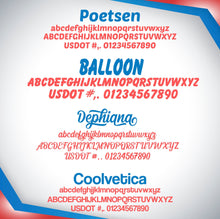 Load image into Gallery viewer, Custom USDOT, MC, KYU & GVW Magnetic Sign (Set of 2)