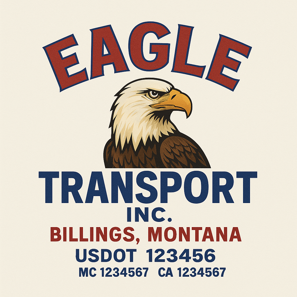 Custom Truck Door Decal Sticker Label Signs For Compliance | USDOT Truck Door Decal Lettering For Trucking & Transport Companies