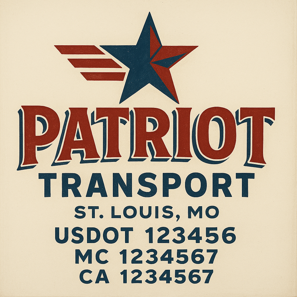 Custom Truck Door Decal Sticker Label Signs For Compliance | USDOT Truck Door Decal Lettering For Trucking & Transport Companies